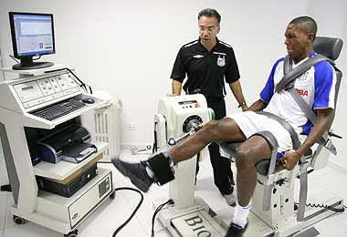 Avelino no CT do S.F.C